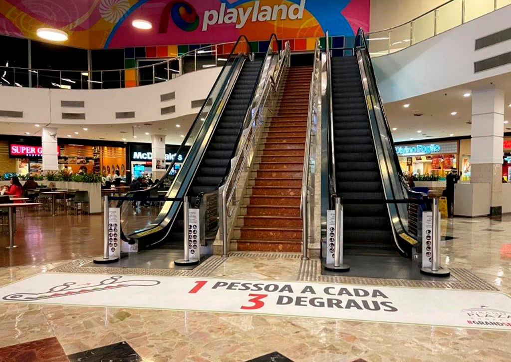 Flexibilização da quarentena Grand Plaza Shopping - Revista Shopping Centers
