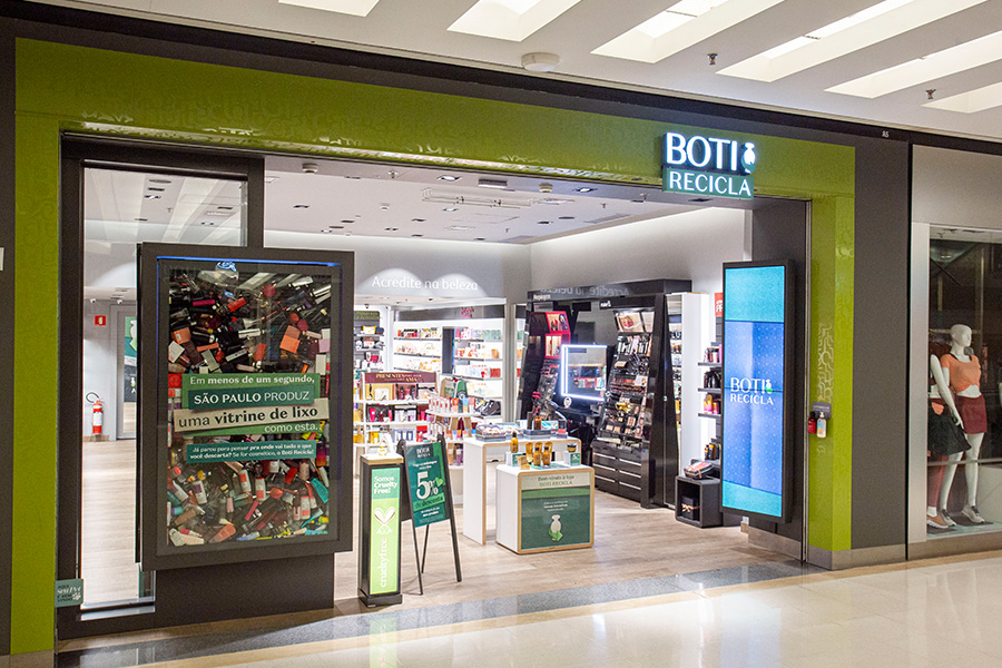 PDV Boti Recicla O Boticário - Revista Shopping Centers