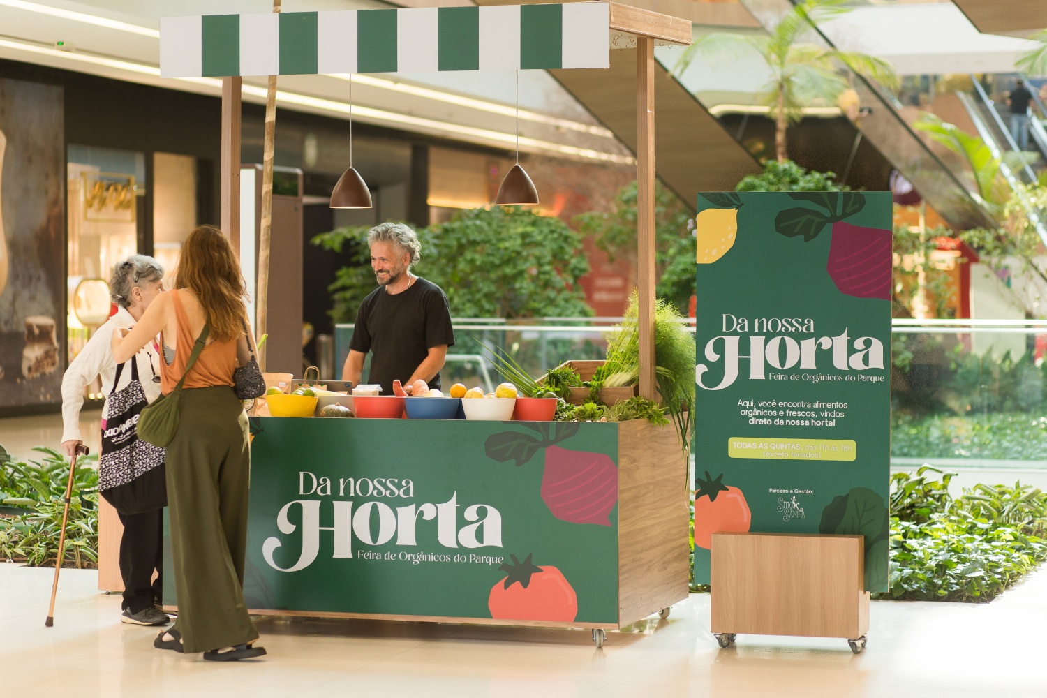 feiras de orgânicos revista shopping centers abrasce